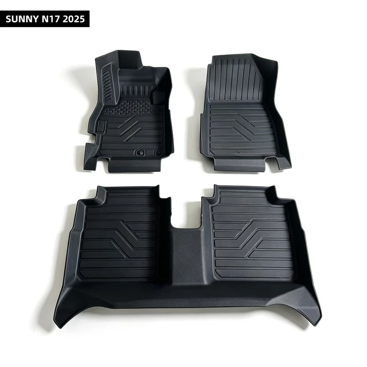 Wholesale 3D TPE Car Mat Factory For SUNNY N17 2025 Egypt Anti‑slip